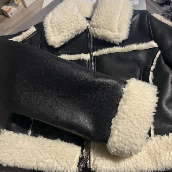 COPY - NWT Abercrombie Leather Jacket - Picture 2 of 5